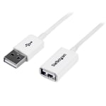 STARTECH 2m White Usb 2.0 Extension Cable Cord - USBEXTPAA2MW