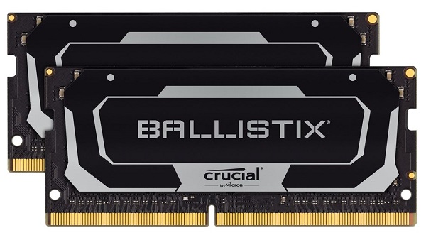 CRUCIAL 8GBX2 DDR4 3200 MHz PC4-25600 Laptop SODIMM Non-ECC 260-Pin Memory  RAM