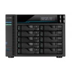 Asustor 10 Bay Nas I9 Xeon E-2224 3.5ghz Quad-core 8gb Ddr4 2.5gbe X3 10g AS7110T