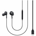 Samsung In-Ear Wired Earphones Type C By AKG - Black EO-IC100BBEGWW