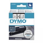 Dymo D1 Black on White Tape 9mm X7m S0720680