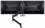 Atdec Dual Rail Desk Mount Black AWMS-RHXB-C-B