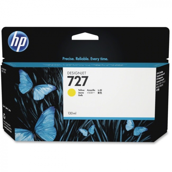 HP 727 130-ml Yellow Ink Cartr B3P21A