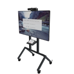 Heckler H700 AV Cart Prime/Rolling Monitor Stand Black Gray