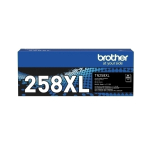 Brother TN258XLBK Black High Yield Toner Cartridge 3,000 pages