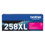 Brother TN258XLM Magenta High Yield Toner Cartridge 2,300 pages