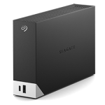 Seagate 8TB One Touch Desktop External Drive with Built-In Hub Black