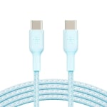 Belkin BoostCharge 1m USB-C to USB-C Braided Cable Blue