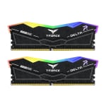 Team T-Force Delta RGB 32GB (2x16GB) DDR5 6000MHz CL30 Desktop Memory Black