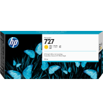 HP 727 300-ml Yellow DesignJet Ink Cartridge F9J78A