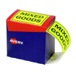 Avery Mixed Goods Labels 125 X 75 Mm Fluoro Yellow 750 Labels