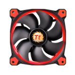 Thermaltake Riing 14 LED High Static Pressure Radiator Fan Red