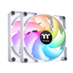 Thermaltake CT140 140mm ARGB PWM Cooling Fan White 2 Pack