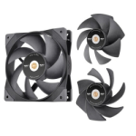 Thermaltake SWAFAN GT12 120mm PC Cooling Fan Black