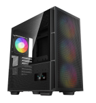 Deepcool CH560 Digital Tempered Glass Mid-Tower ATX Case Black