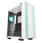 DeepCool CC560 V2 Mid-Tower Tempered Glass ATX Computer Case White