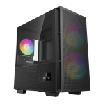 Deepcool CH360 Digital Black Micro ATX Case T/G Window (NO PSU)