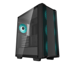 Deepcool CC560 V2 Mid-Tower Tempered Glass ATX Computer Case Black