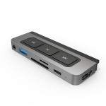 Targus HyperDrive 6-in-1 USB-C Media Hub Black