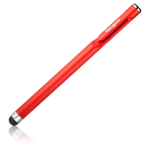 Targus Antimicrobial Smooth Stylus Pen For Smartphones and Touchscreens Red