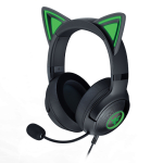 Razer Kraken Kitty V2-USB Headset with RGB Kitty Ears - Black