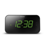 Philips Large Display FM Clock Radio