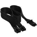 Corsair Premium Sleeved 12+4pin PCIe 5.0 12VHPWR 600W Cable Black