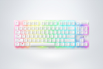 Razer DeathStalker V2 Pro TKL RGB Wireless Gaming Keyboard White Linear Red