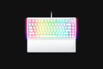 Razer Blackwidow V4 White Mechanical Gaming Keyboard Orange Switch