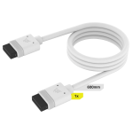 Corsair iCUE LINK 1x600mm Cable With Straight Connectors White