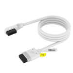 Corsair iCUE LINK 1x600mm Cable Straight-Slim 90 White