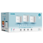 DLINK Eagle PRO AI AX1500 Mesh System 3-Pack M15-3PK-EAGLEPRO