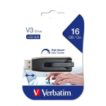 Verbatim 16GB Store ‘n’ Go V3 USB 3.2 Gen 1 Flash Drive Gray