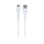 Monster USB-C to USB-A Thermo Plastic Elastometer 2m Cable White