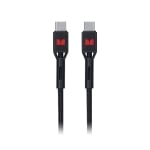 Monster USB-C to USB-C Braided 2m Cable Black