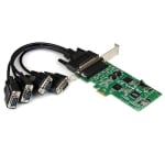 StarTech 4Port Dual Profile PCI Express RS232 RS422 RS485 Serial Card