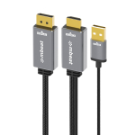 mbeat ToughLink 1.8m HDMI to DisplayPort Cable with USB Power