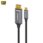 mbeat ToughLink 8K 1.8m USB-C to DisplayPort Cable