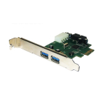 EZCool 4 Port USB3.0 PCI-Expresses Card (2 External Port + Dual Port Internal Connector)