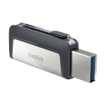 SanDisk 128GB Ultra Dual USB 3.1 Flash Drive Type-A and Type-C - 150MB/s