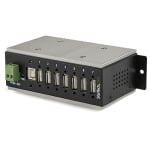 Startech 7 Port USB 2.0 Hub - Metal/Industrial - Extended Temp/ESD