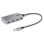 Startech 4-Port USB Hub USB 3.0 5Gbps Space Gray