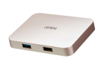 Aten UH3235 USB-C 4K Ultra Mini Dock with Power Pass-Through