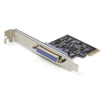 StarTech 1-Port Parallel PCIe Card - PCI Express DB25 LPT Printer Card