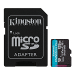 Kingston 128GB Canvas Go Plus UHS-I Class 10 microSD Memory Card