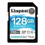 Kingston 128GB Canvas Go Plus UHS-I Class 10 Memory Card