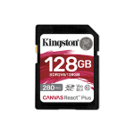 Kingston 128GB Canvas React Plus V60 SDXC Memory Card