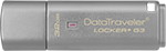 Kingston 32GB DataTraveler Locker + G3 USB3.0 Flash Drive Silver
135MB/s Read, 40MB/s Write