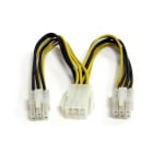 StarTech 6in PCI Express Power Splitter Cable PCIEXSPLIT6