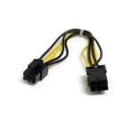 StarTech 8in 6 pin PCI Express Power Extension Cable PCIEPOWEXT